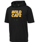 Wild Cats Short Sleeved Hoodie - Youth and Adult