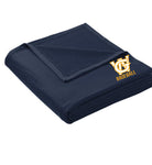 Navy Fleece Blanket